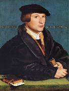 HOLBEIN, Hans the Younger Portrait of a Member of the Wedigh Family France oil painting artist